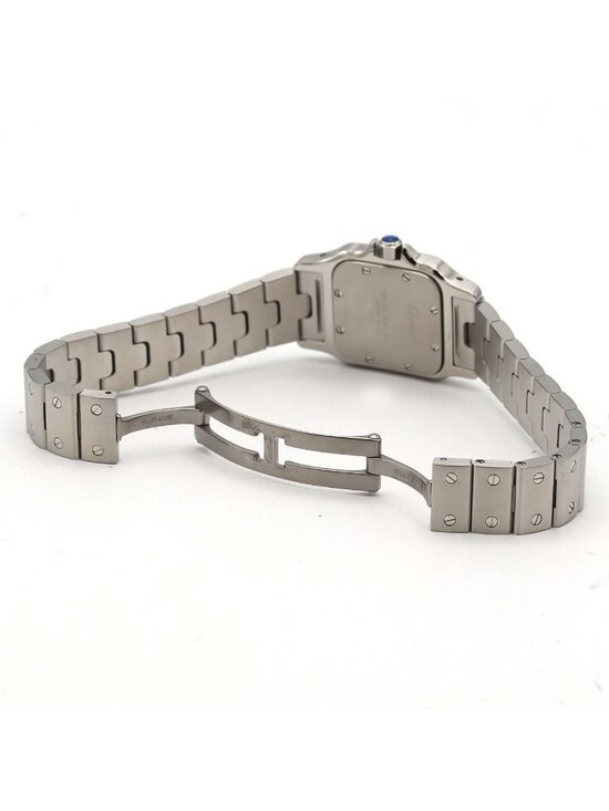 Cartier Santos Galbe SM SS Quartz Watch main image 4